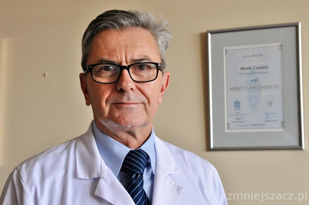 Marek Zasadny to nowy zastępca dyrektora ds. lecznictwa w przemyskim szpitalu wojewódzkim. W 2012 r. otrzymał odznaczenie Meritus Pro Medicis. Jest ono przyznawane jest lekarzom oraz innym osobom szczególnie zasłużonym dla środowiska samorządu lekarskiego.<br/>fot.Paweł Bugira
