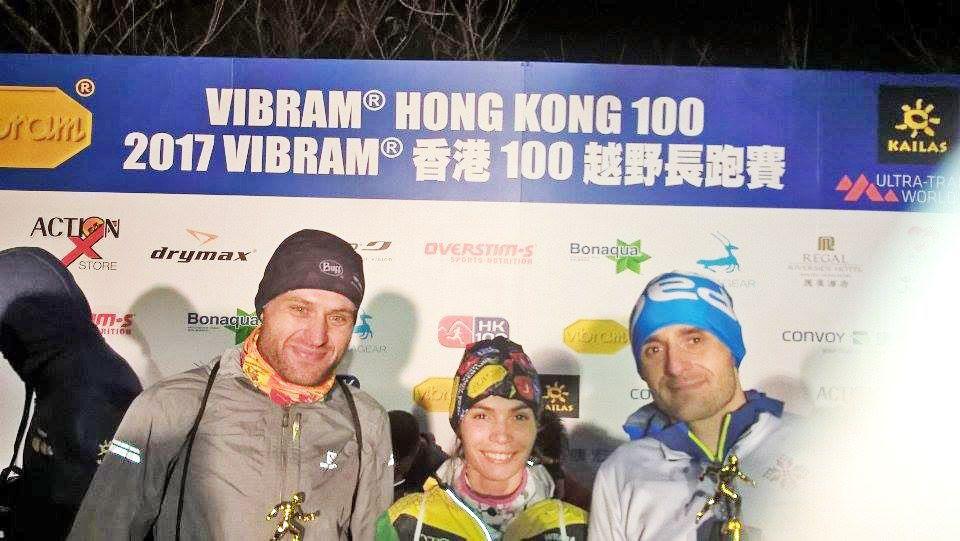 Krzysztof, Łukasz i Paulina spełnili swoje marzenie, biorąc udział w 100-kilometrowym biegu w Hongkongu. <br/>fot.archiwum prywatne