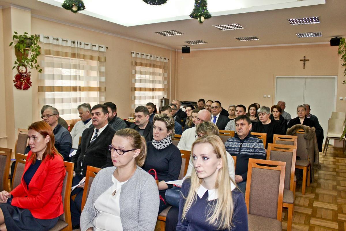 Gmina Przeworsk. 2 lutego w Grzęsce odbyło się spotkanie z mieszkańcami w ramach prowadzonych prac nad Lokalnym Programem Rewitalizacji Gminy Przeworsk.<br/>fot.Barbara Chmura