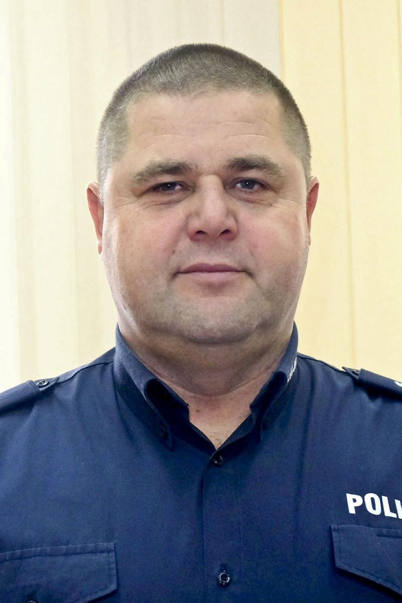 Mł. insp. Wojciech Kiełtyka, komendant Komendy Miejskiej Policji w Przemyślu.<br/>fot.Jacek Szwic