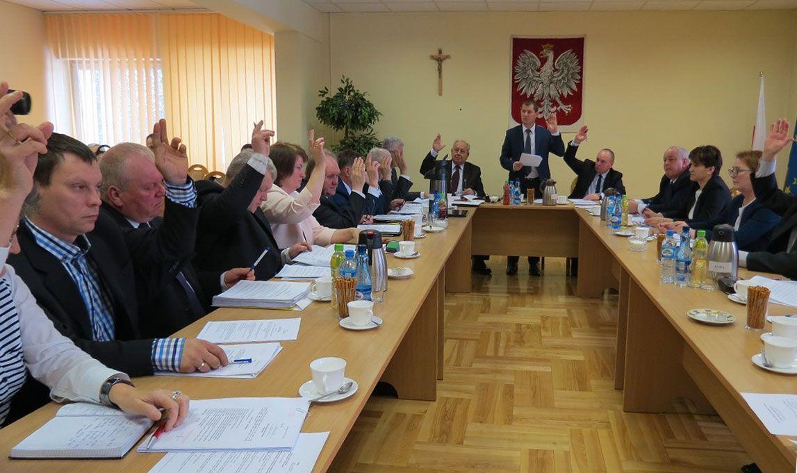 Radni miasta i gminy Kańczuga jednogłośnie podjęli uchwałę budżetową.<br/>fot.Barbara Chmura
