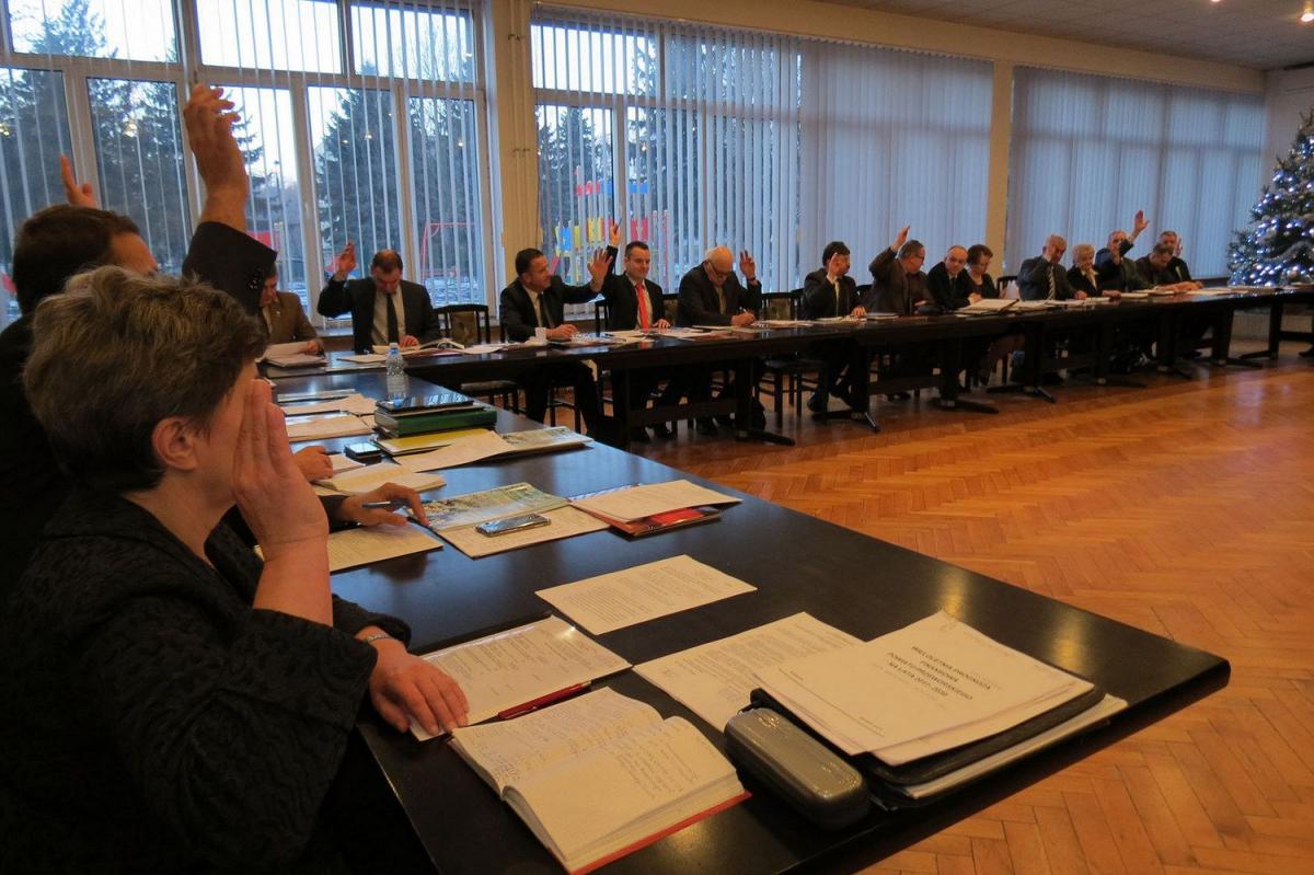 Radni przyjęli uchwałę budżetową jednogłośnie.<br/>fot.Barbara Chmura
