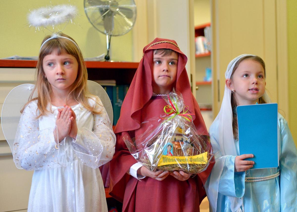 Do naszej redakcji zawitali: Otylia, Karolina i Ksawery<br/>fot.zbiory własne