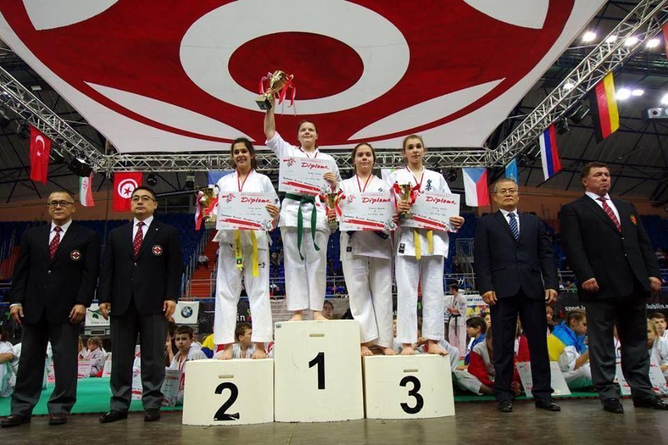 Karolina Barylak zajęła 1. miejsce w kategorii młodzik +65 kg.<br/>fot.UM Przemyśl