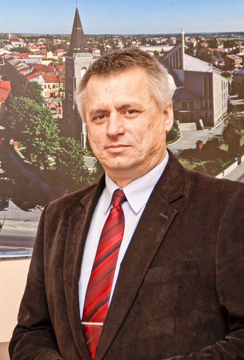 Burmistrz Lubaczowa Krzysztof Szpyt