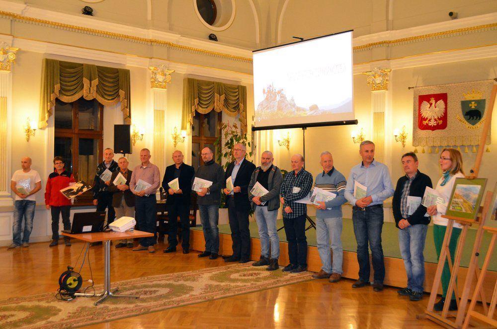 Przemyska Biblioteka Publiczna. Premierowy pokaz filmu „Na kresowych szczytach dawnej Rzeczypospolitej”.<br/>fot.Aleksandra Białoń