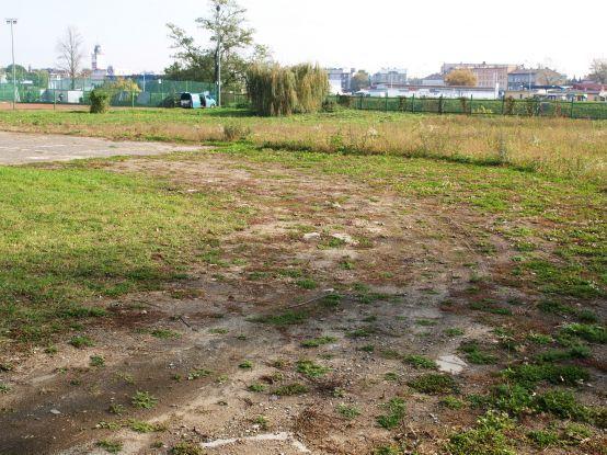 Na tym terenie miało powstać boisko treningowe, będące przedłużeniem kompleksu obiektów sportowych, złożonych z: basenu, stadionu i kortów tenisowych. I prawdopodobnie zostanie, ale nie wiadomo kiedy.<br/>fot.Mariusz Godos