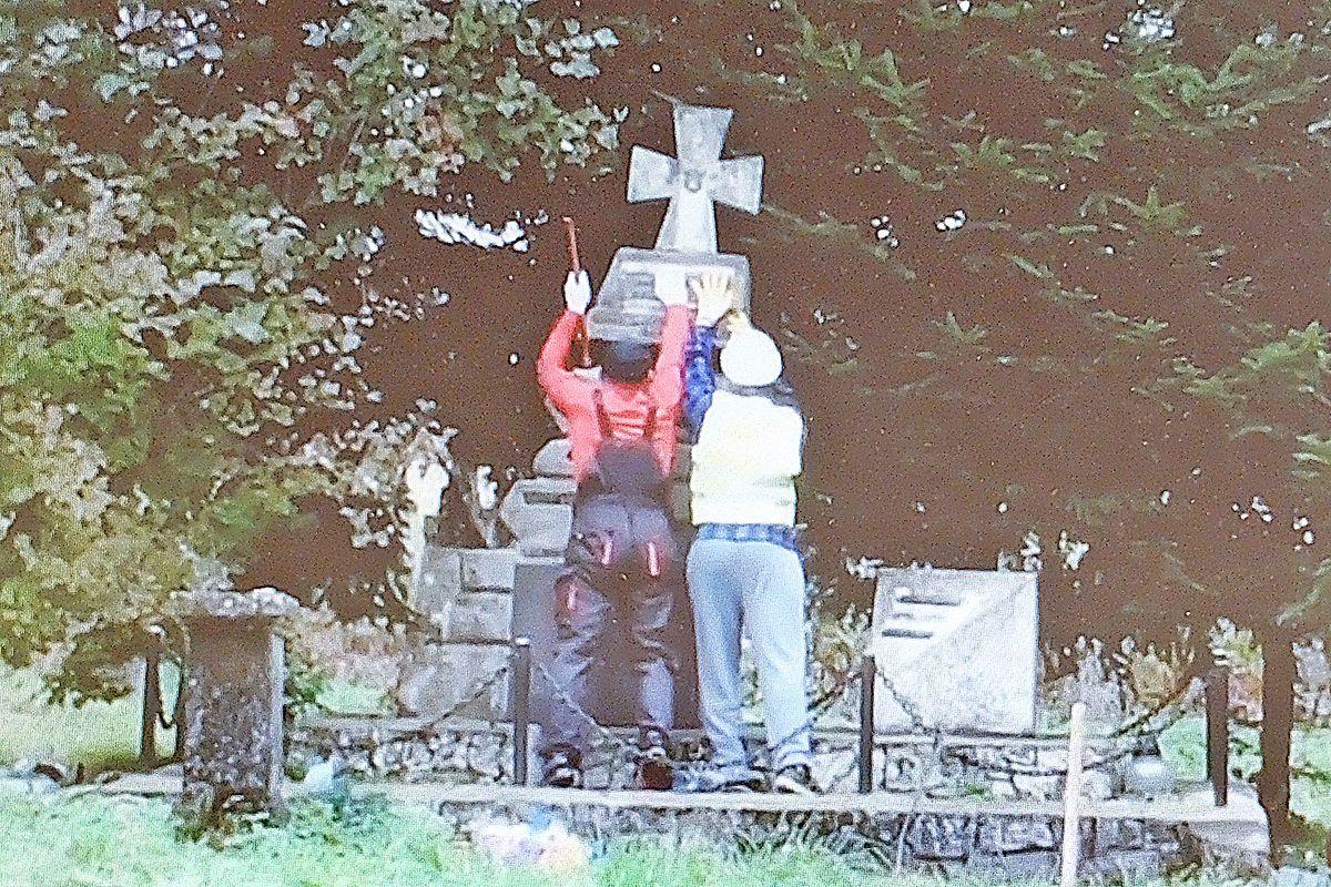 Kadr z filmu firmowanego przez Obóz Wielkiej Polski.