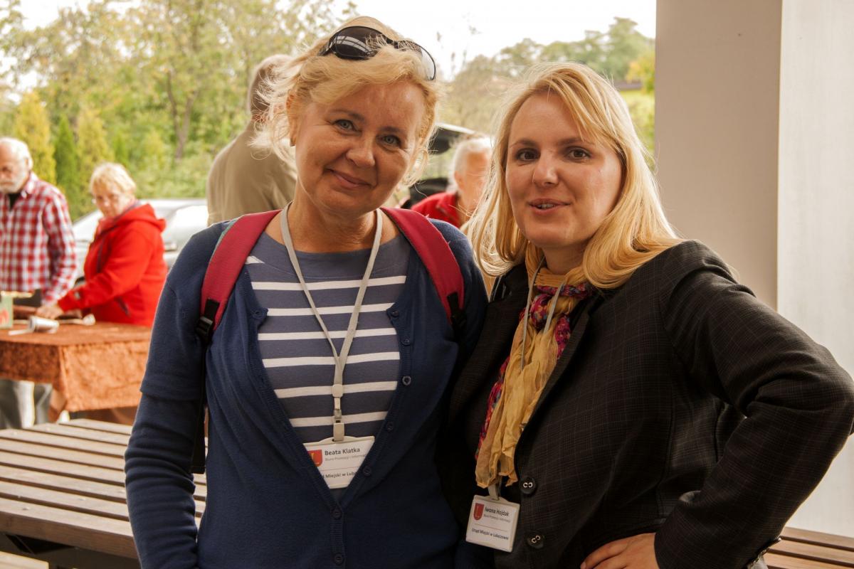 – Takie festiwale trzeba organizować częściej – mówią Beata Klatka i Iwona Hojdak z Urzędu Miasta Lubaczowa.<br/>fot.Marcin Materniak