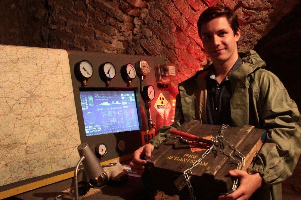 Zasady gry opisał nam Miłosz, jeden ze współtwórców Escape Room Jarosław.<br/>fot.Roman Kijanka