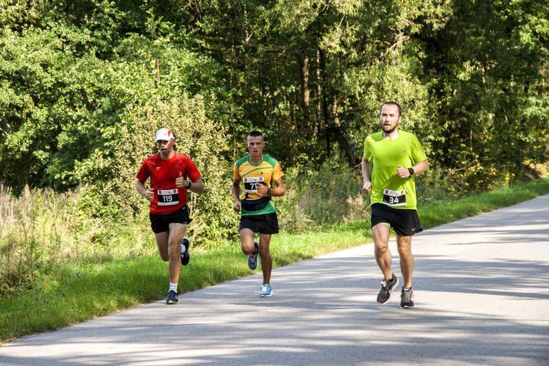 Na trasie półmaratonu.<br/>fot.Marcin Materniak