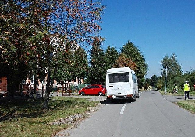 Miejsce zdarzenia.<br/>fot.KPP Jarosław