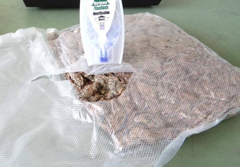 Testy wykazały, że ukryty w samochodzie susz to marihuana. <br/>fot.serwis IC Przemyśl