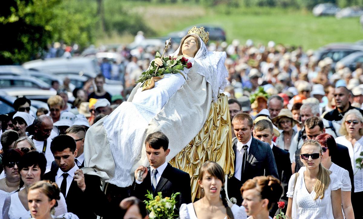 Coroczny Wielki Odpust Wniebowzięcia Najświętszej Marii Panny trwa od 11 do 15 sierpnia.<br/>fot.zbiory własne