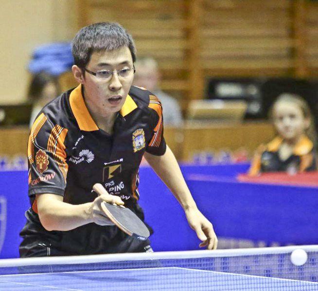 Chiński tenisista Wang Zeng Yi związany z jarosławskim klubem PKS Kolping FRAC będzie reprezentował Polskę w Rio de Janeiro.<br/>fot.UM Jarosław