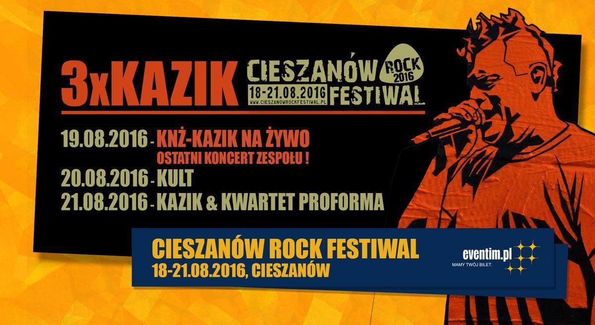 Po trzech latach Kazik Staszewski wraca do programu podkarpackiego festiwalu, tym razem jako bohater przeglądu monograficznego „3x...”<br/>fot.materiały organizatora