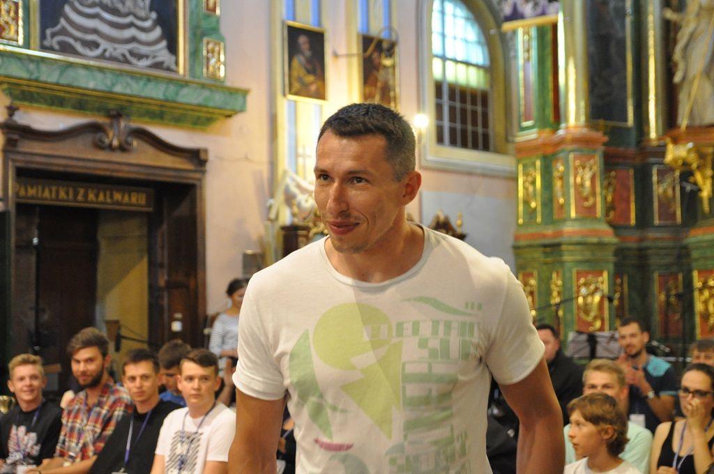 – Jako dziecko marzyłem o tym, żeby założyć koszulkę z orzełkiem – powiedział Sławomir Szmal.<br/>fot.Paweł Bugira