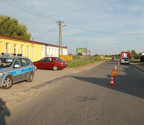 Do zdarzenia doszło w Radymnie na ul. Złota Góra.<br/>fot.KPP Jarosław