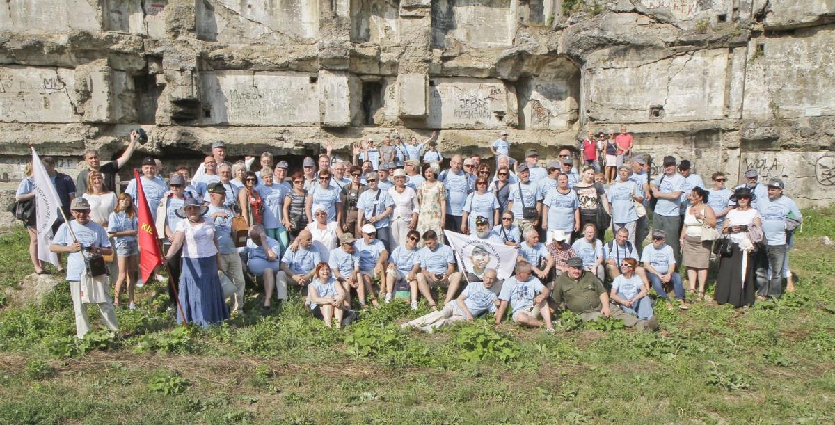 Uczestnicy szturmu na Fort XIII.<br/>fot.Jacek Szwic