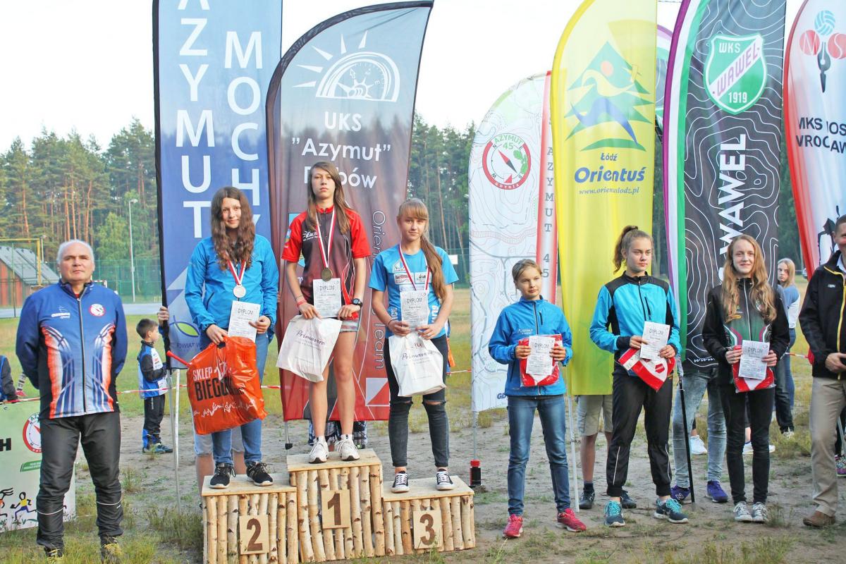 Agnieszka Leśnicka wywalczyła złoty medal w biegu sprinterskim.<br/>fot.Azymut Dębów