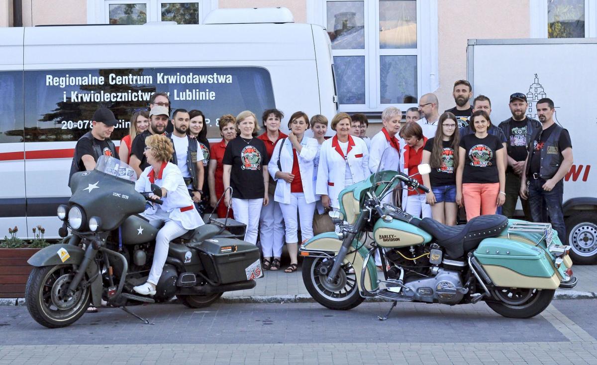Sobotnia V edycja „Motoserca” pozwoliła na zgromadzenie 67,5 litra krwi. To najlepszy wynik w historii akcji.