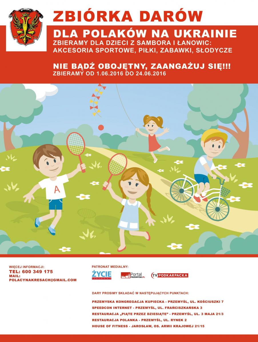 Oficjalny plakat akcji.<br/>fot.Przemyska Kongregacja Kupiecka