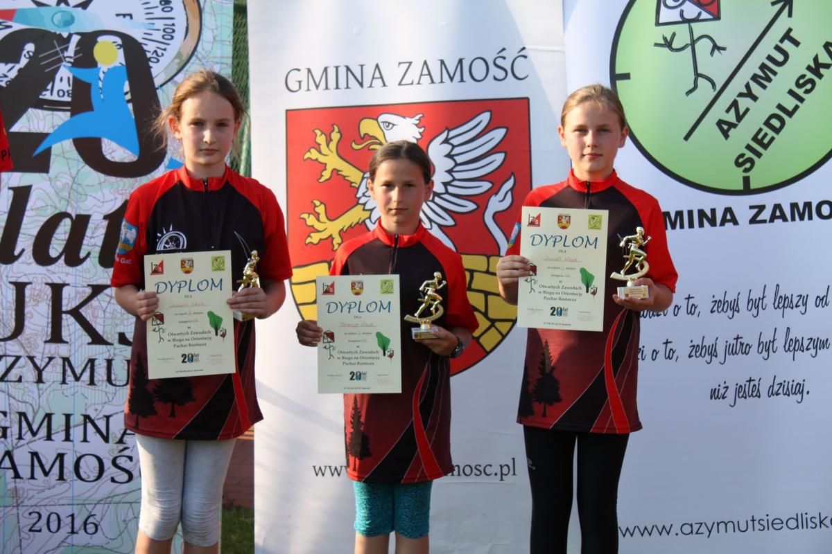 Podczas Mistrzostw Województwa Lubelskiego w Biegu na Orientację podium także należało do zawodników Azymutu Dębów.<br/>fot.Azymut Dębów