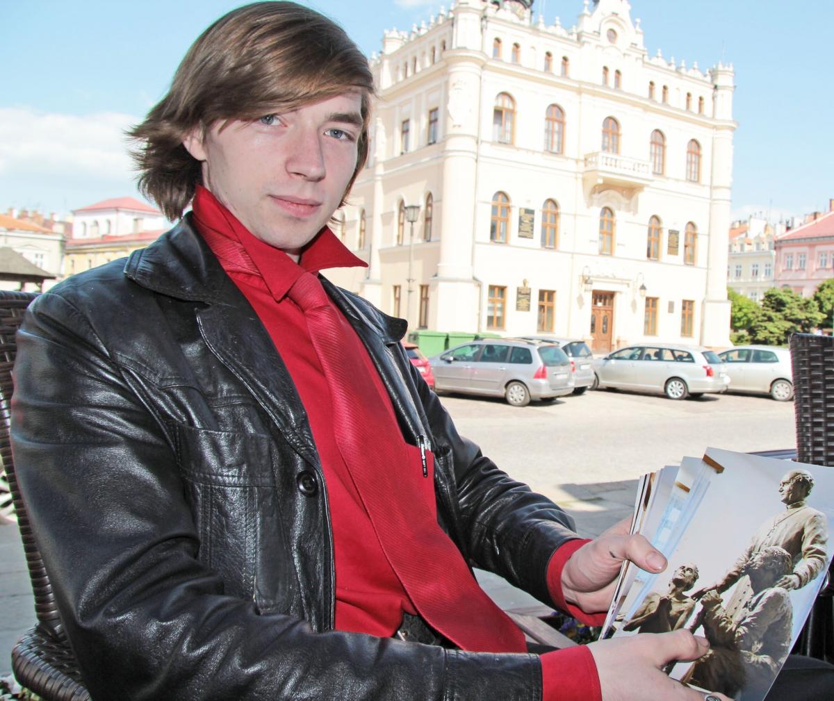 Eliasz, mimo młodego wieku, doskonale wie, co chce robić. Już osiągnięte sukcesy pokazują, że wybrał właściwą drogę.<br/>fot.Roman Kijanka