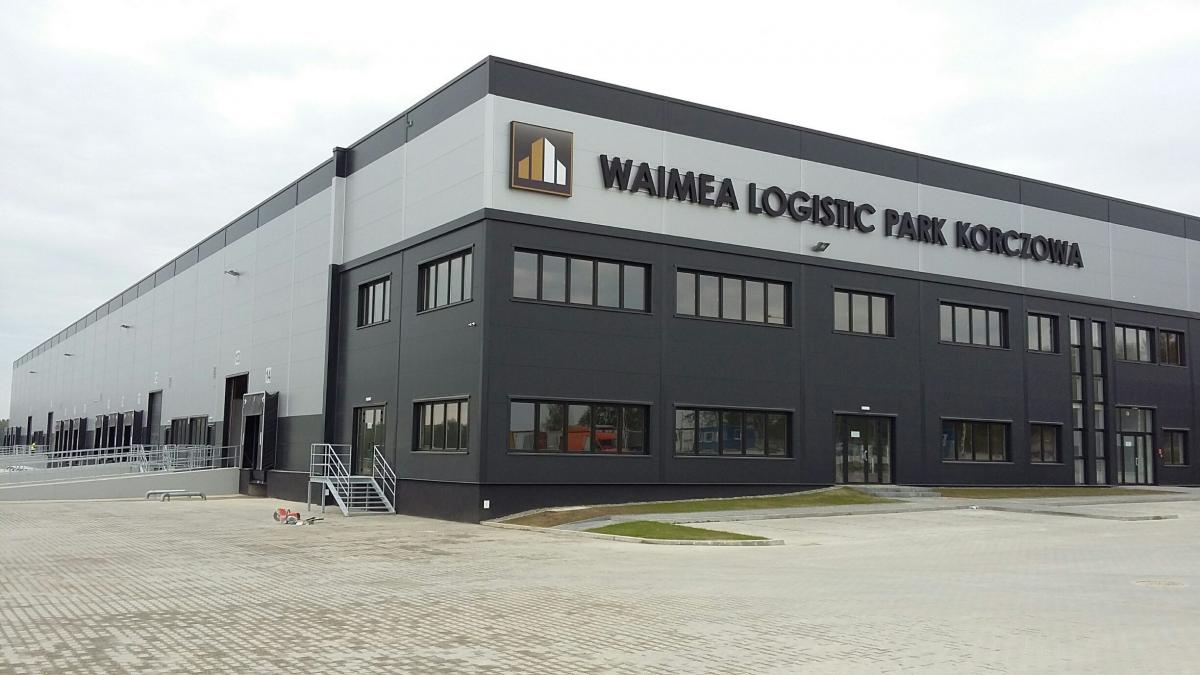 W czwartek, 12 bm. oddano do użytku pierwszą halę kompleksu Waimea Logistic Park Korczowa o powierzchni 7200 km kw. W planach jest budowa jeszcze dwóch, ale znacznie większych.<br/>fot.Waimea Logistic Park Korczowa