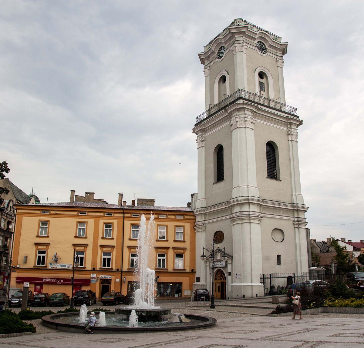 Hejnał będzie rozbrzmiewał z wieży zegarowej.<br/>fot.Paweł Kostiuk