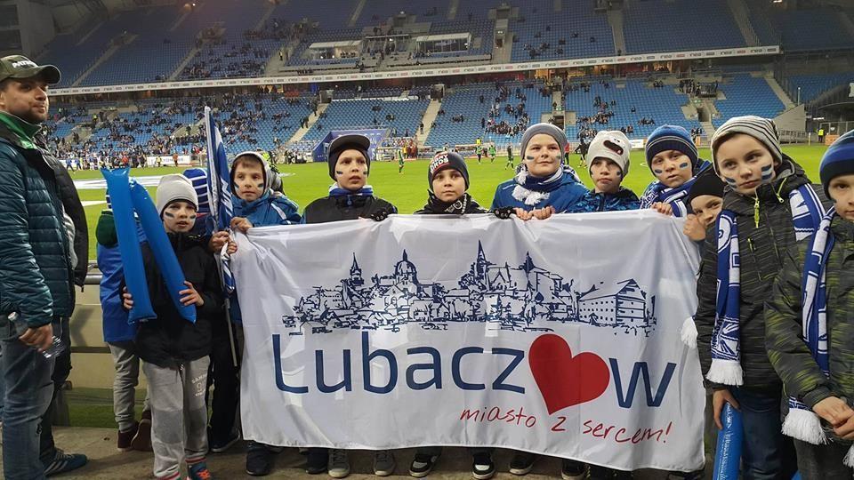 Podczas meczu Lech – Śląsk.