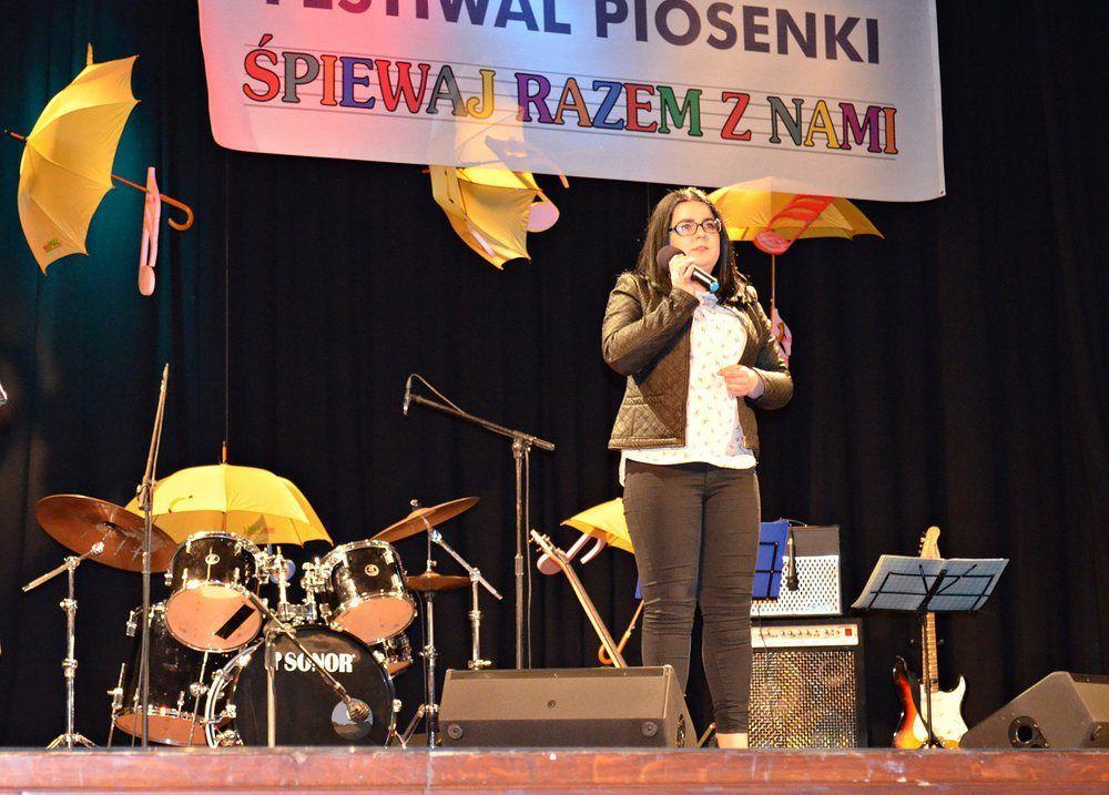 21-letnia studentka Monika Czarny zdobyła Grand Prix XXVI Festiwalu Piosenki „Śpiewaj razem z nami”.<br/>fot.Aleksandra Białoń