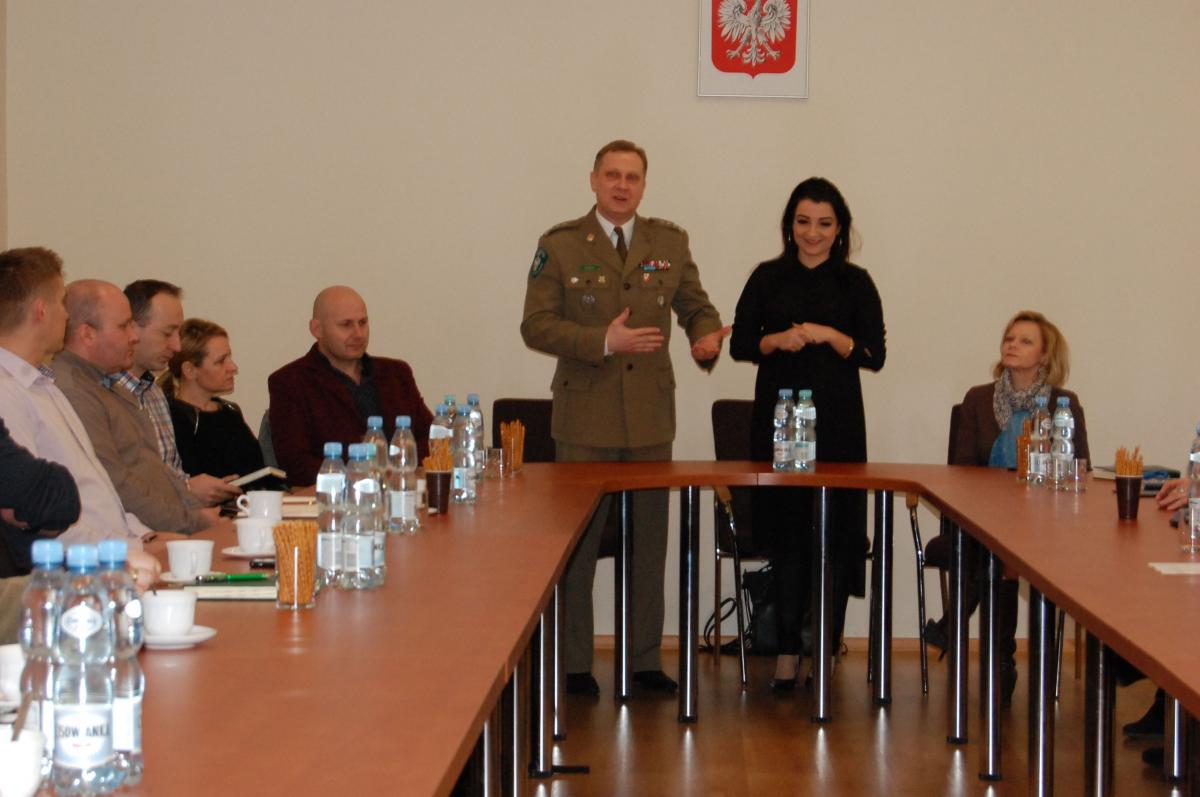 Szkolenie otworzył Komendant Bieszczadzkiego Oddziału SG płk SG dr Piotr Patla.<br/>fot.serwis BiOSG