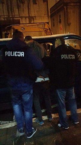 Kraków. Moment zatrzymania 19-letniego dilera.<br/>fot.KMP Przemyśl