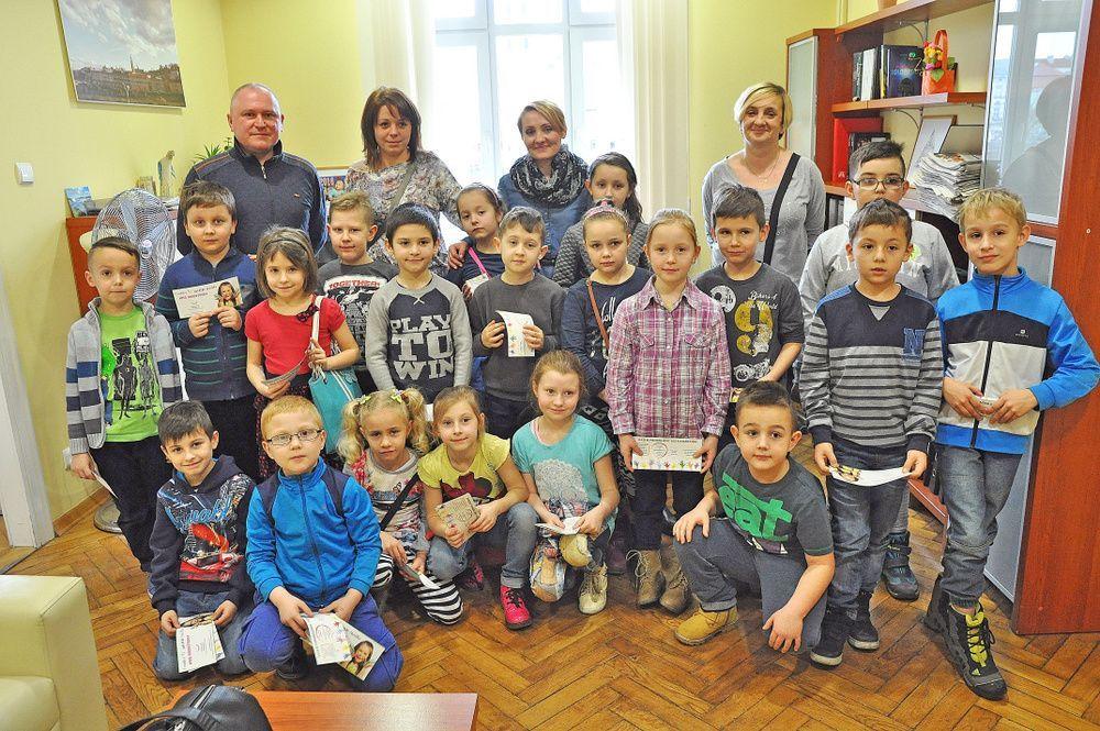 Uczniowie z Medyki w naszych progach.<br/>fot.Paweł Bugira