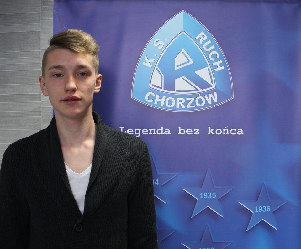 Kamil marzy, aby dostać się do szerokiej kadry Ruchu i zadebiutować w ekstraklasie.