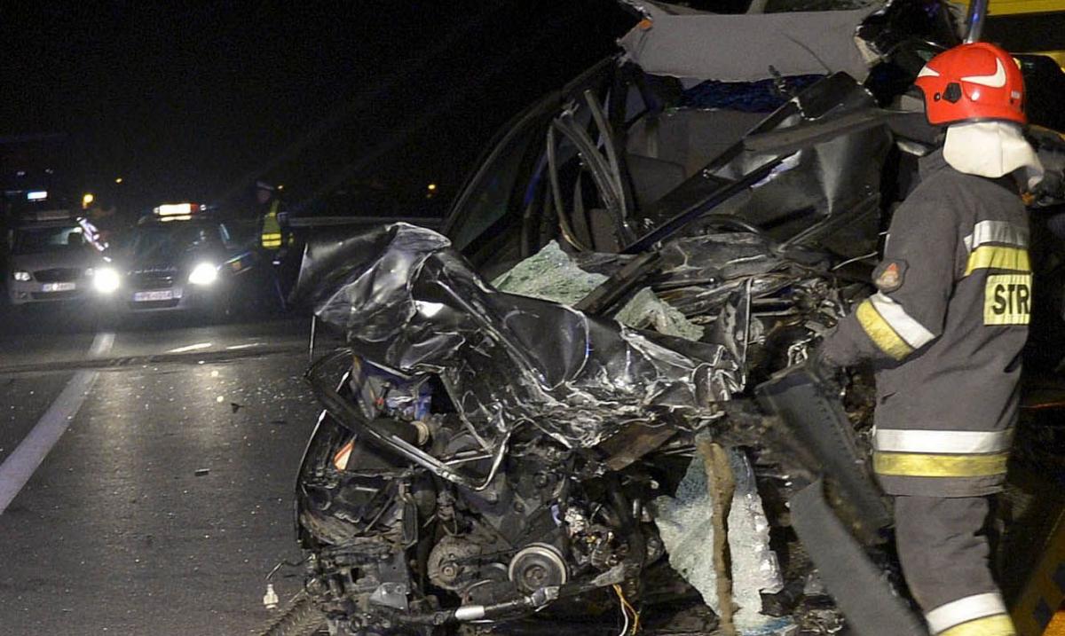 Z powodu wypadku odcinek drogi krajowej nr 94 na obwodnicy Jarosławia był nieprzejezdny. Utrudnienia trwały kilka godzin.<br/>fot.zbiory własne