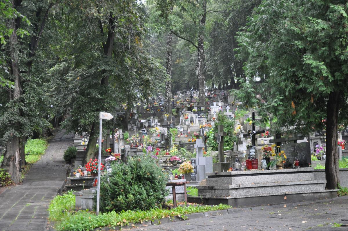 Na Cmentarzu Głównym przy ulicy Słowackiego w Przemyślu nie ma już praktycznie miejsca na kolejne pochówki.<br/>fot.Paweł Bugira