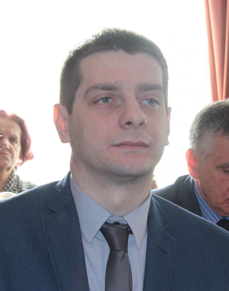 Nowy dyrektor Wydziału Geodezji i Gospodarki Mieniem Jacek Żołyniak.