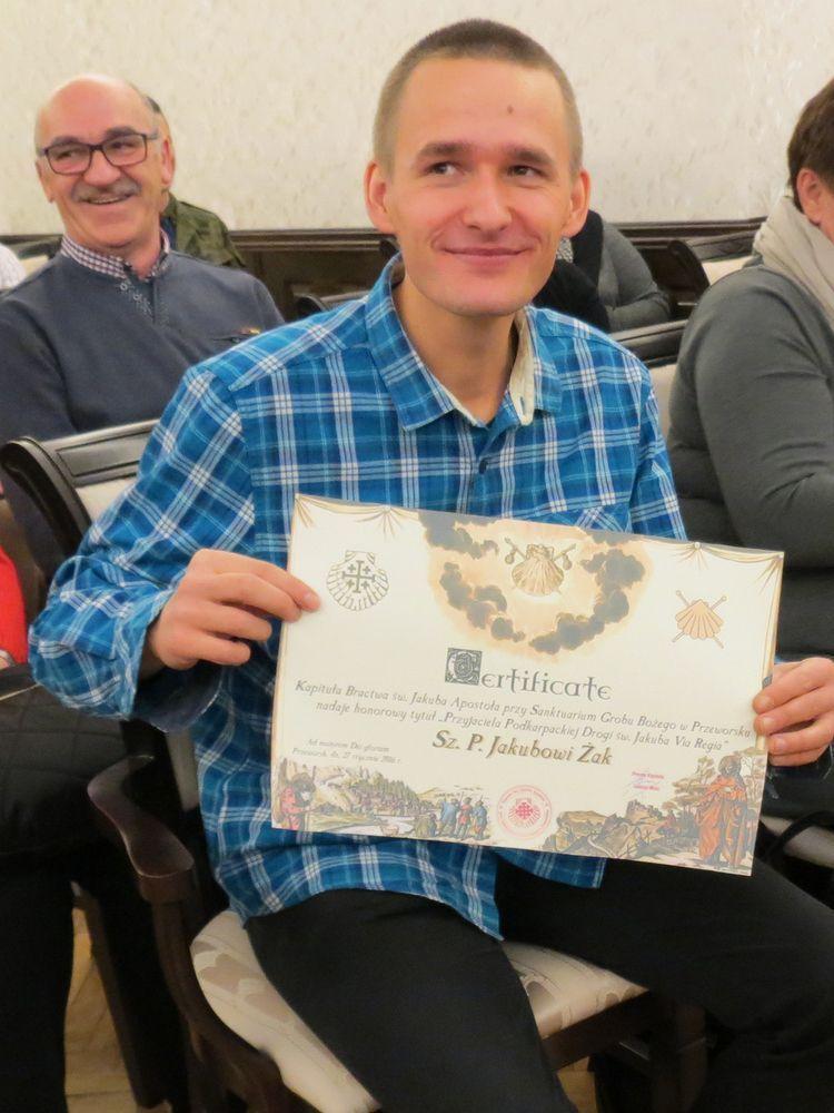 Jakub Żak wyruszył w drogę 8 sierpnia 2015 r. i przebył ją w niespełna 4 miesiące.<br/>fot.Barbara Chmura