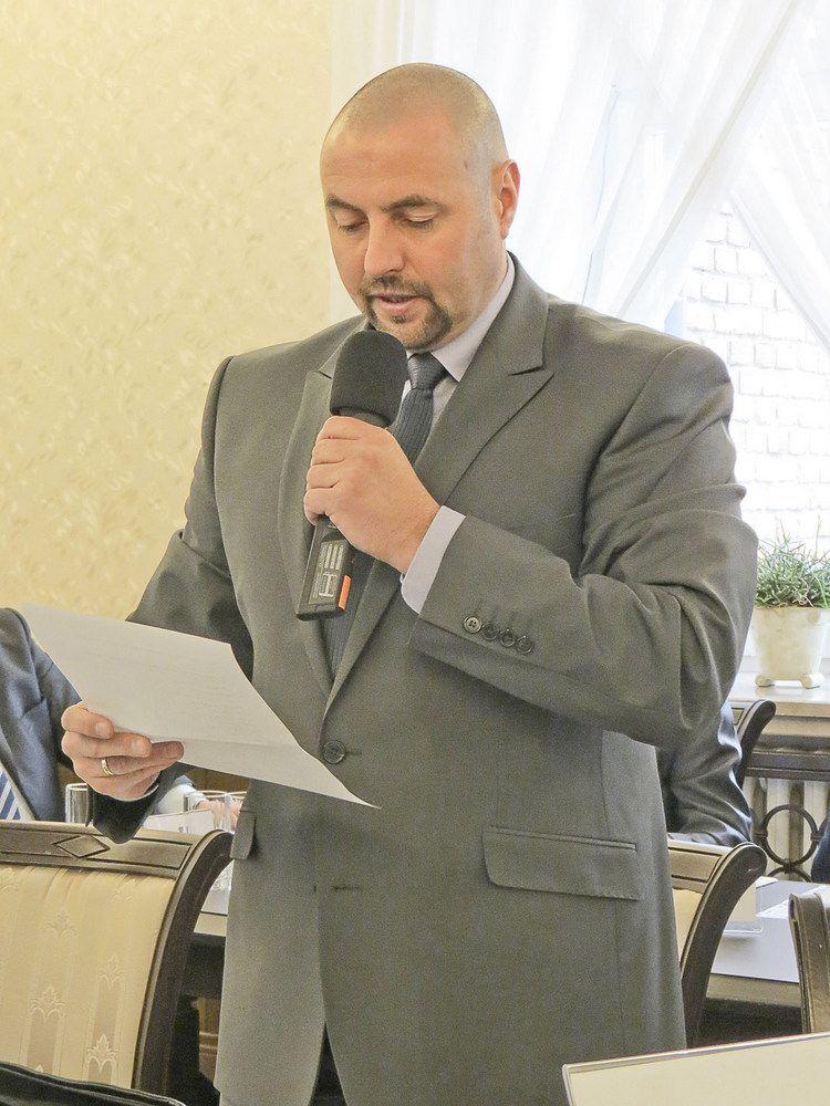 Tomasz Majba został przewodniczącym Koła Powiatowego .Nowoczesnej Ryszarda Petru w Przeworsku.<br/>fot.Barbara Chmura