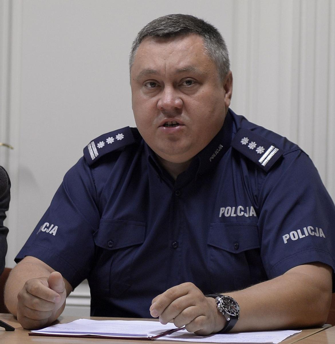 Inspektor Krzysztof Pobuta pokieruje podkarpackim garnizonem policji.<br/>fot.zbiory własne