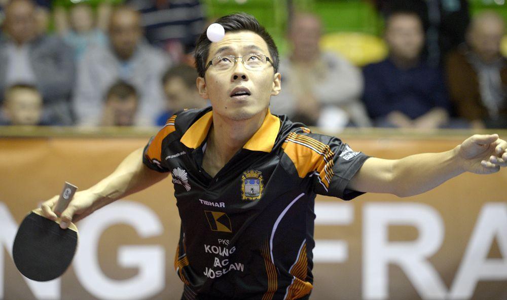 Wang Zeng Yi nie miał sobie równych w derbach Podkarpacia.<br/>fot.zbiory własne