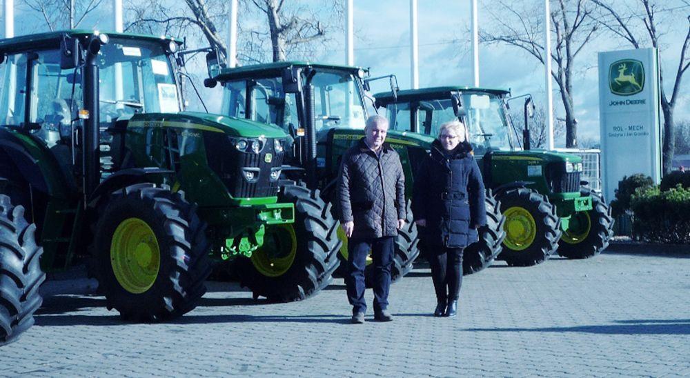 Tytuł „Złotego Lidera Województwa Podkarpackiego” otrzymały tylko cztery firmy z Podkarpacia. Wśród nich jest spółka „Rol-Mech” Grażyny i Jana Grześków z Radymna (na zdjęciu).<br/>fot.ze zbiorów własnych