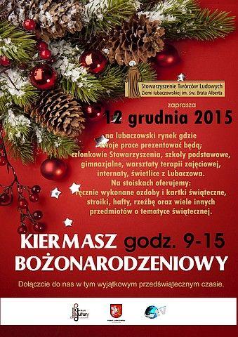 Oficjalny plakat kiermaszu.<br/>fot.starostwo powiatowe Lubaczów