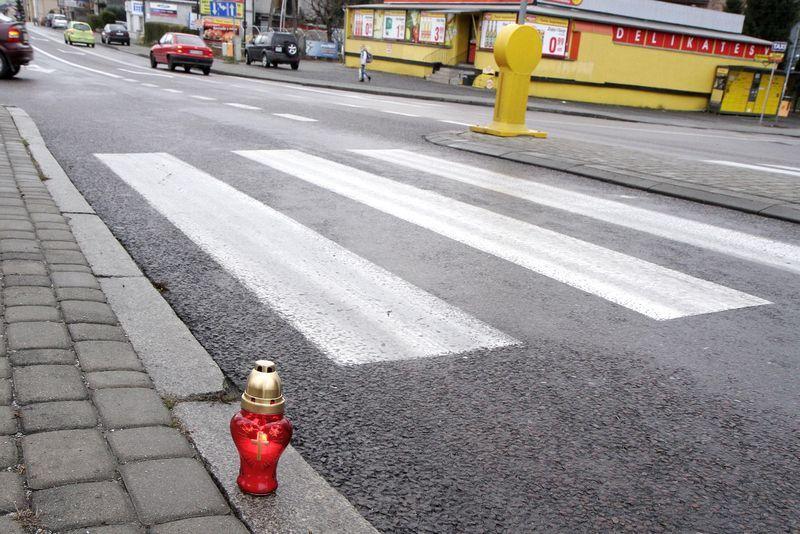 Oznakowane przejście dla pieszych, na którym doszło do tragedii.   <br/>fot.Jacek Szwic