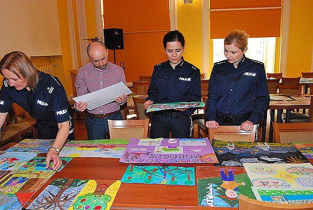 Jury podczas pracy.<br/>fot.archiwum KWP Rzeszów