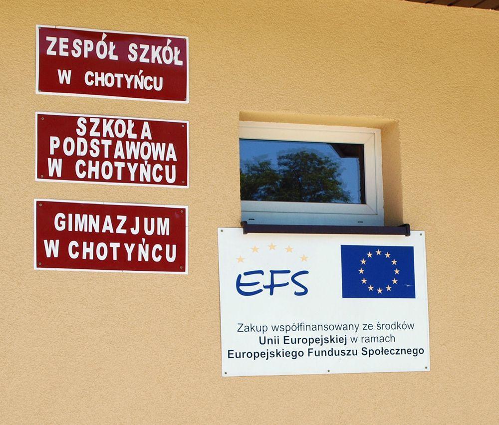 Ewa N. była dyrektorem Zespołu Szkół w Chotyńcu.<br/>fot.Mariusz Godos