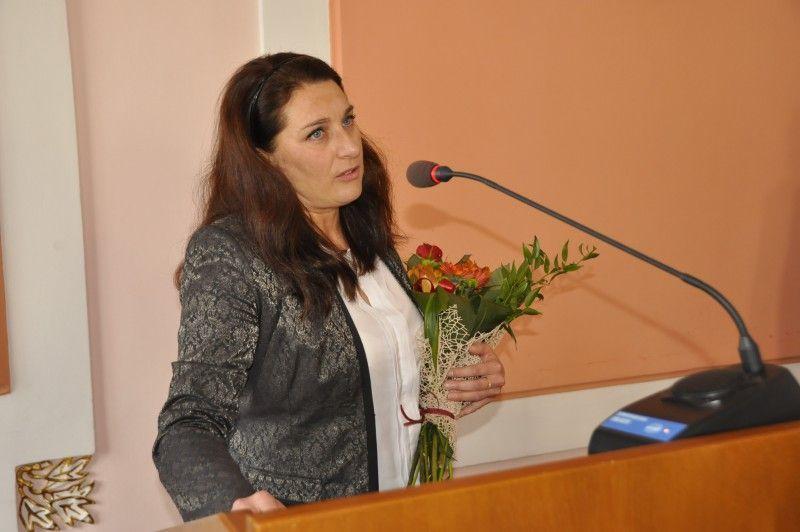 Ewa Pieniążek nowym sekretarzem w jarosławskim ratuszu.<br/>fot.UM Jarosław