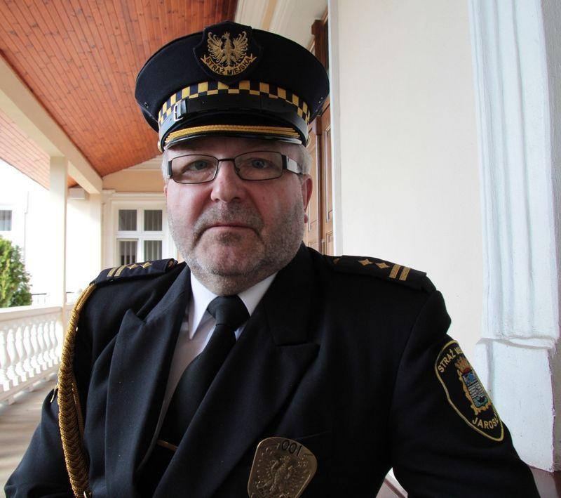 Andrzej Jędrejko, komendant Straży Miejskiej w Jarosławiu<br/>fot.Roman Kijanka